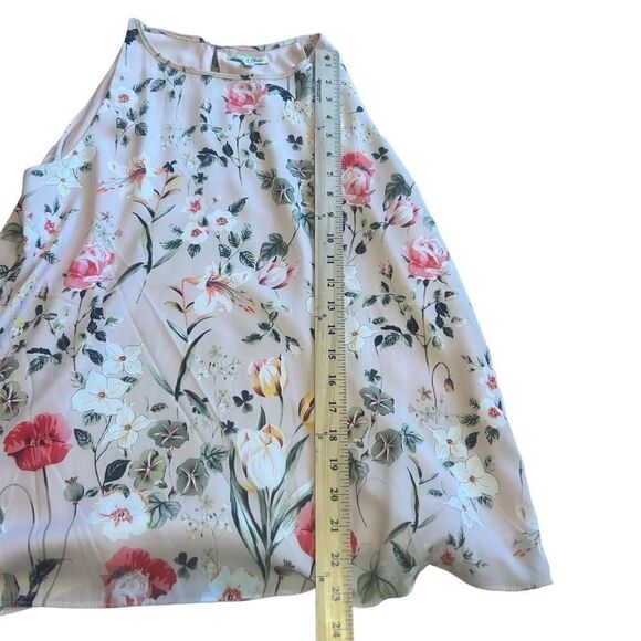 Emma and Olivia Pink Floral Tank. Size Small. Great Condition!! - Picture 12 of 12